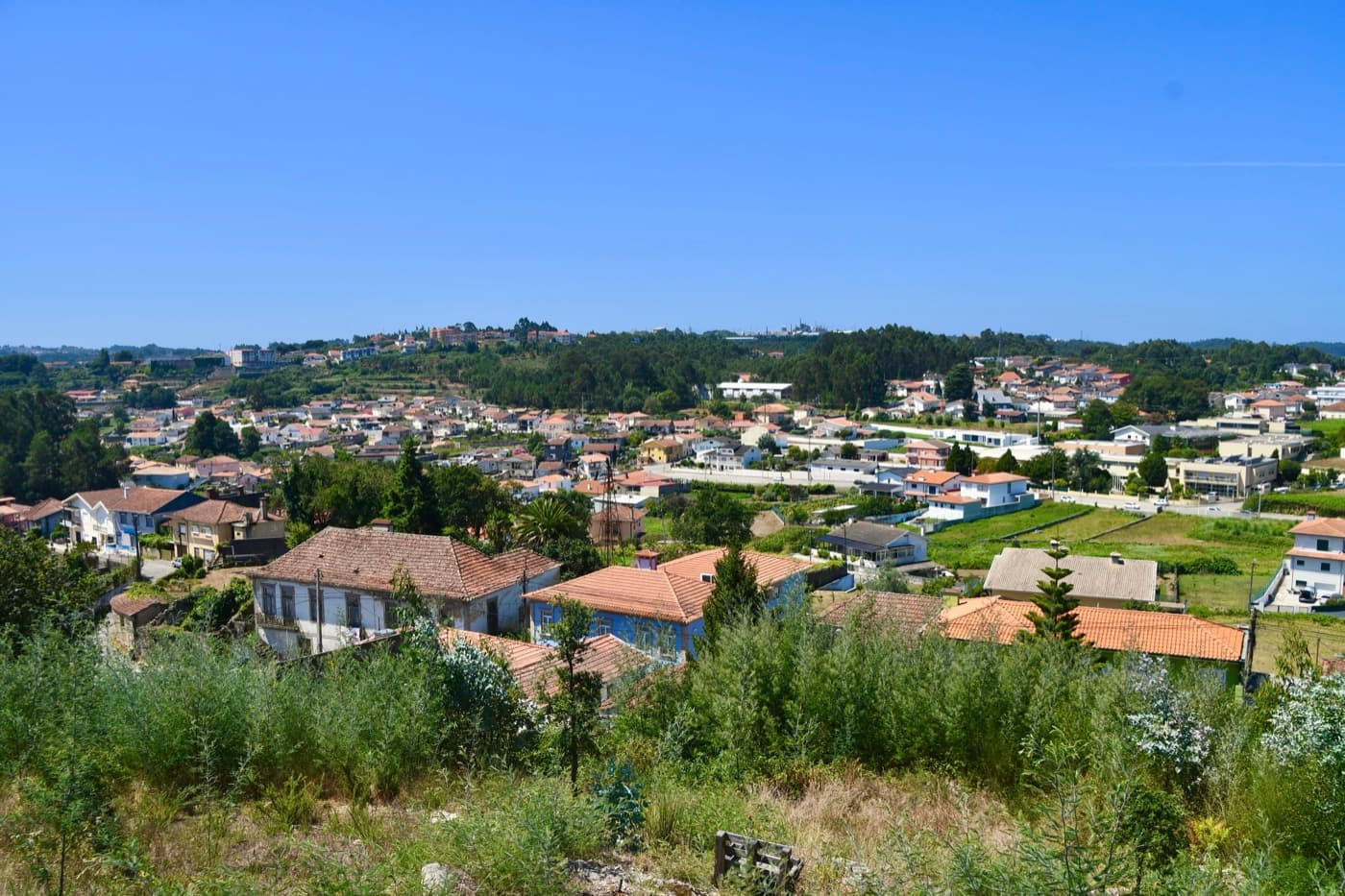 Vista sobre a aldeia de Sanguedo